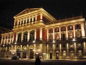 Opera di Stato di Vienna, di notte (Wiener Staatsoper)