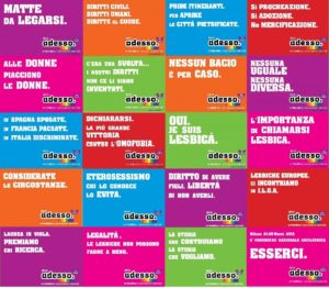 Campagna di comunicazione del VI congresso nazionale ArciLesbica